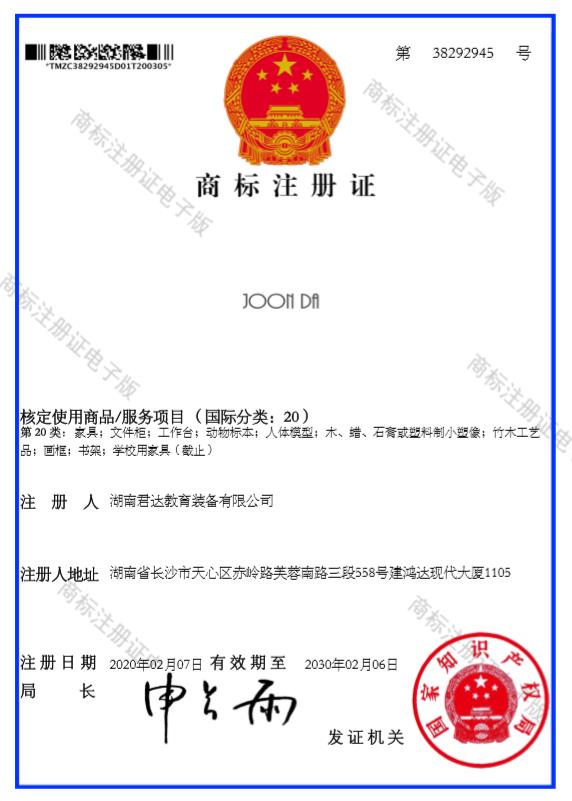 商標(biāo)注冊證20